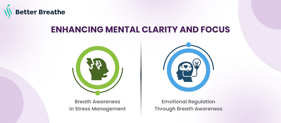 Focus and mental clarity through breathing
