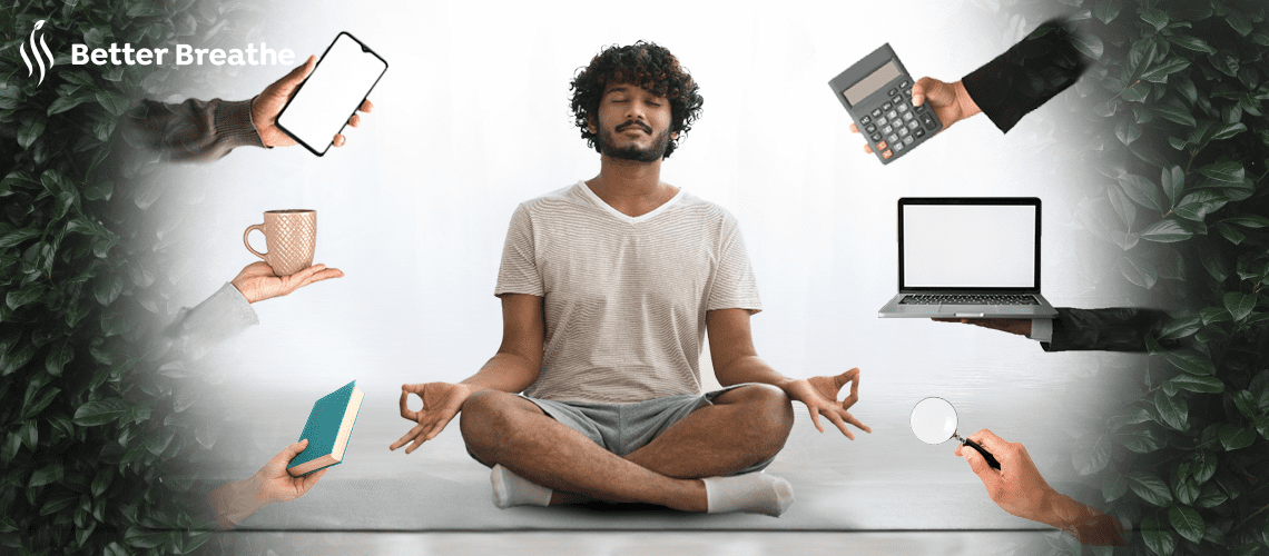 Take Deep Breathe for stress Relief